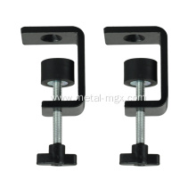 Black Powder Coating Metal Table Desk Snake Clamp